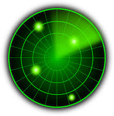 image of radar screen